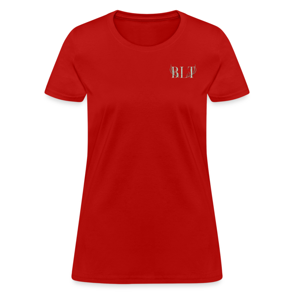 BLT 'Antler' Women's T-Shirt - red