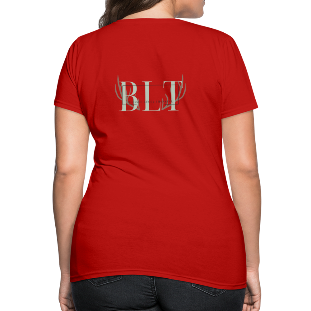 BLT 'Antler' Women's T-Shirt - red