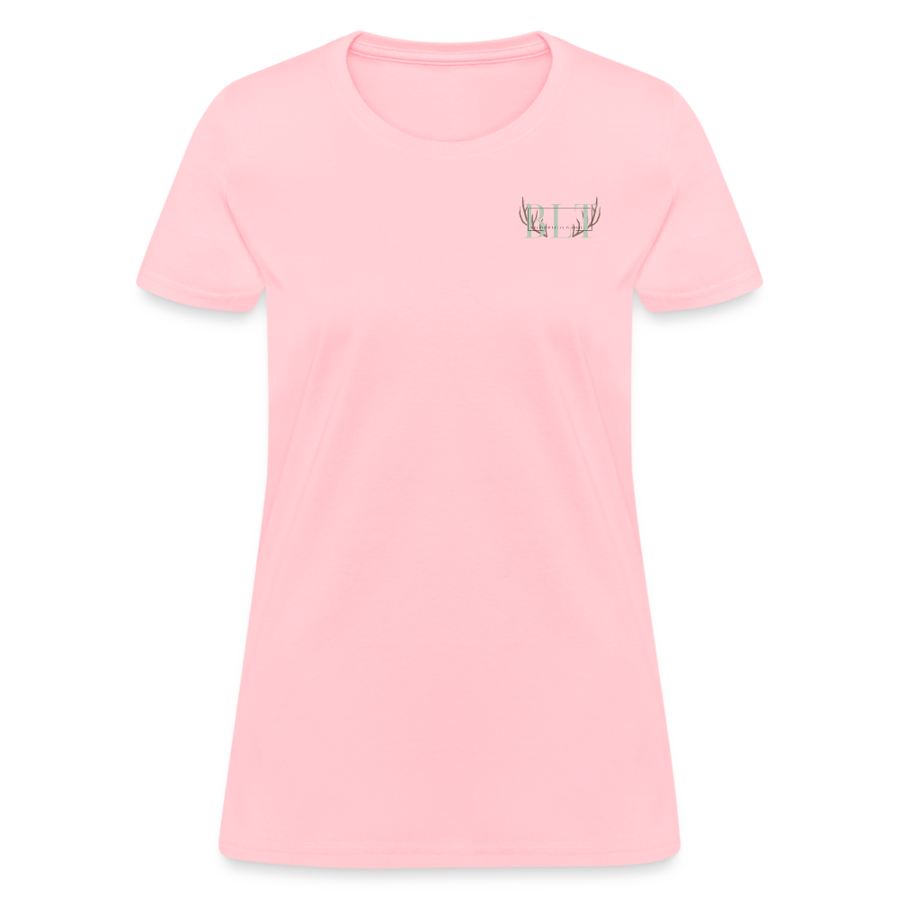 BLT 'Antler' Women's T-Shirt - pink