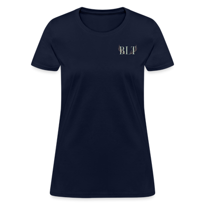 BLT 'Antler' Women's T-Shirt - navy