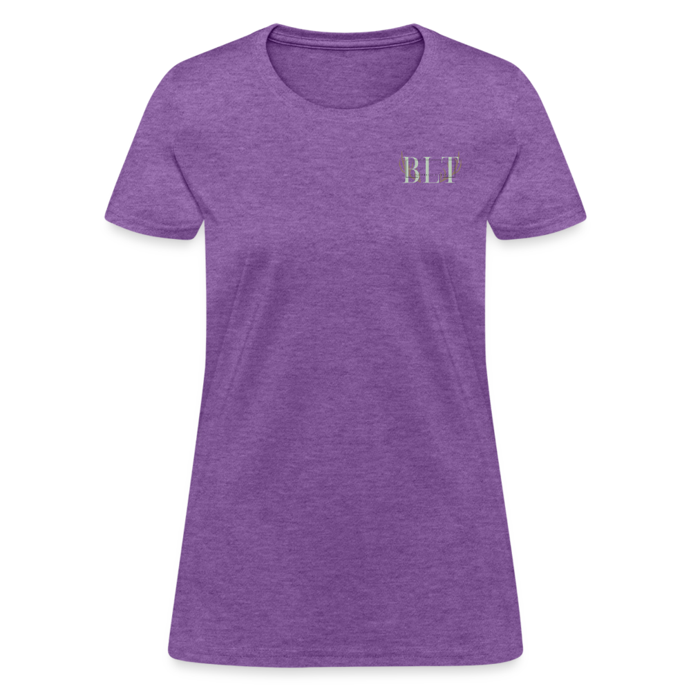 BLT 'Antler' Women's T-Shirt - purple heather