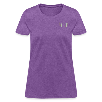 BLT 'Antler' Women's T-Shirt - purple heather