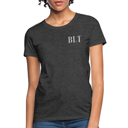 BLT Logo Women's T-Shirt - heather black