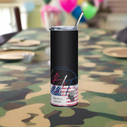 Honor Our Army Stainless Steel Tumbler