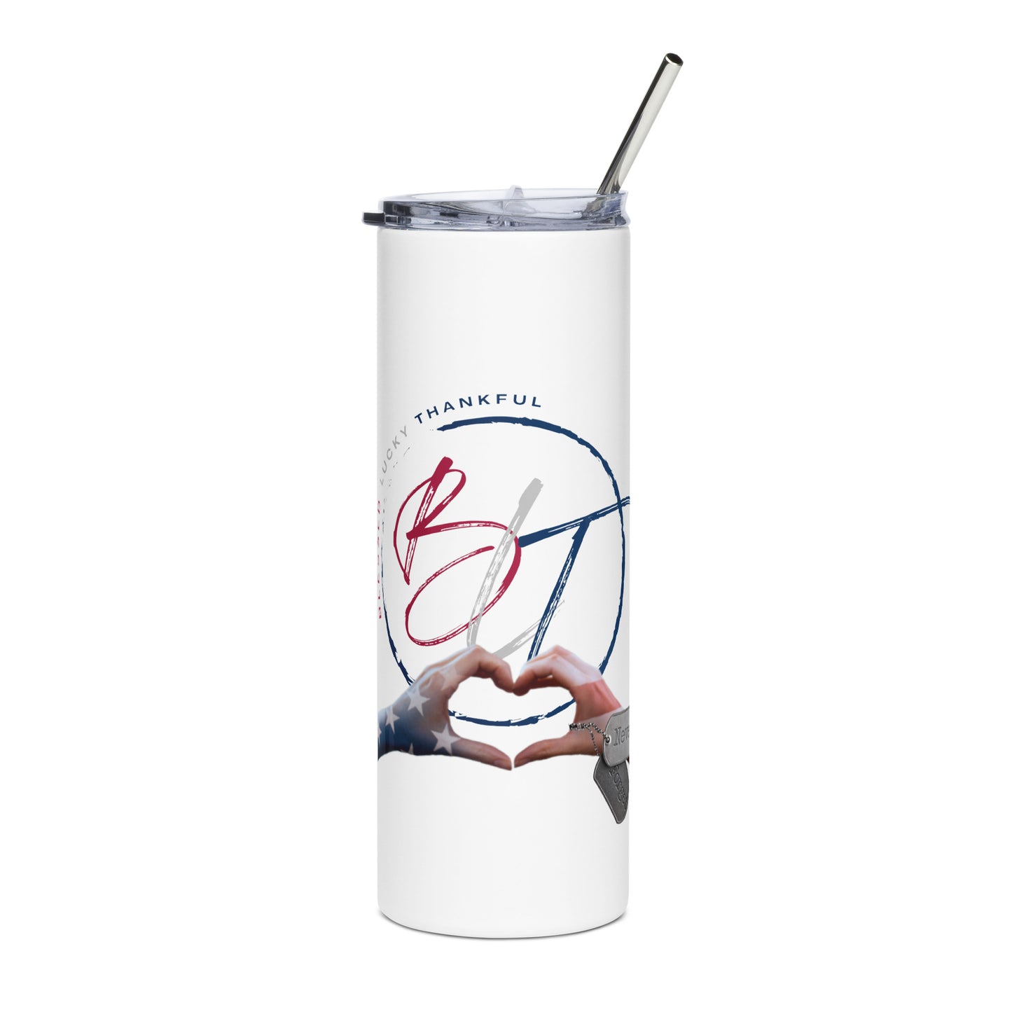 Never Forget Stainless Steel Tumbler