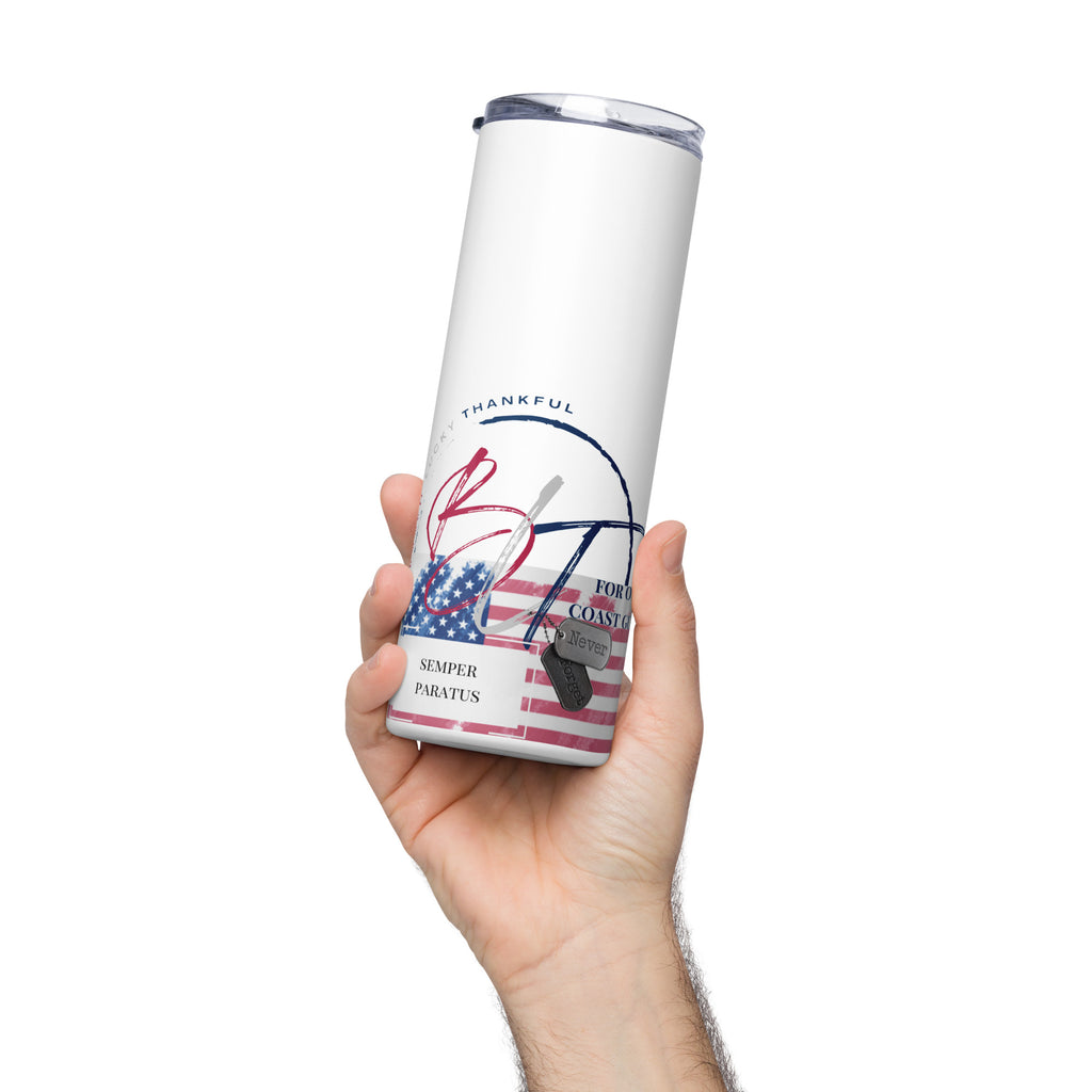 Honor Our Coast Guard Stainless Steel Tumbler