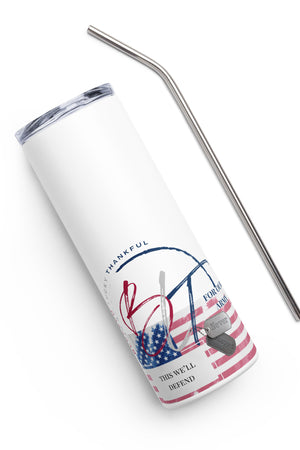 Honor Our Army Stainless Steel Tumbler