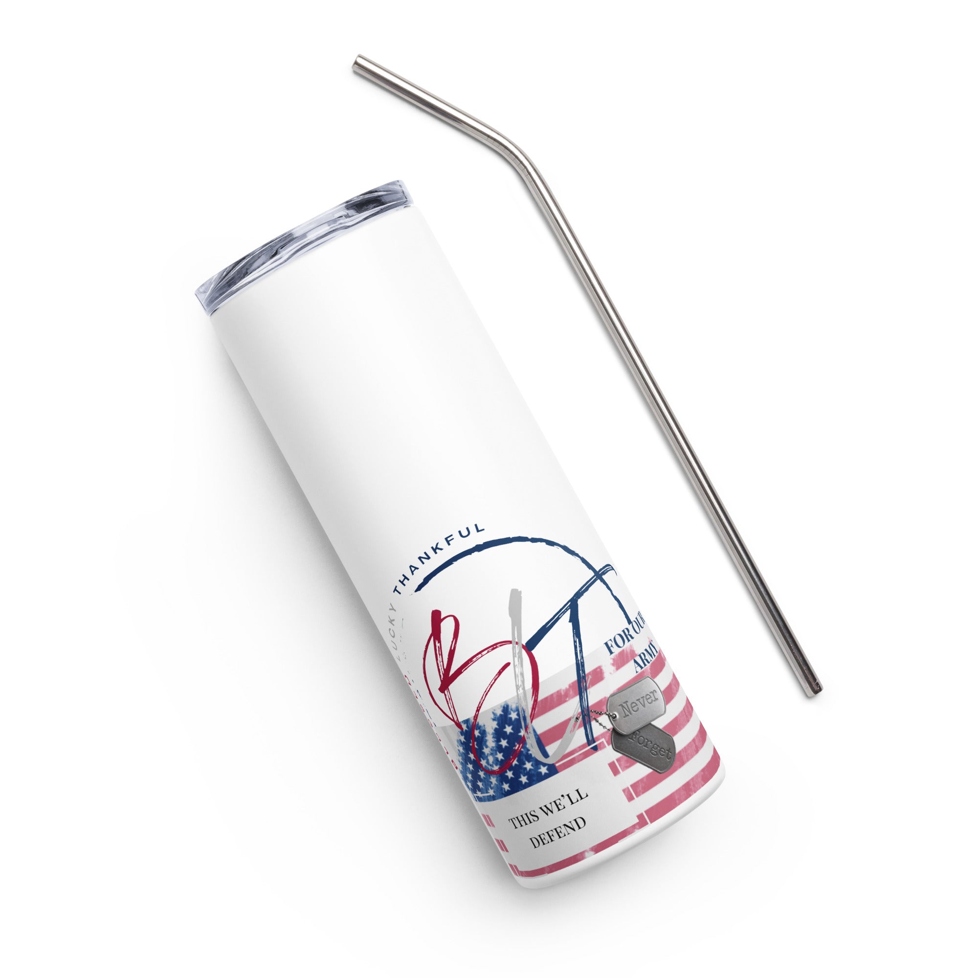 Honor Our Army Stainless Steel Tumbler