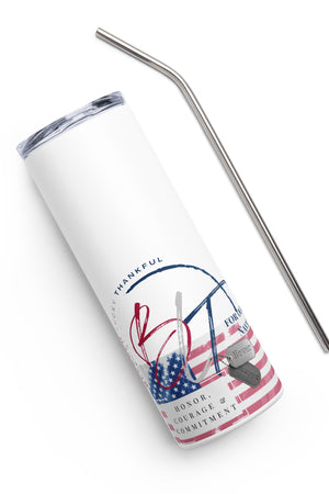 Honor Our Navy Stainless Steel Tumbler