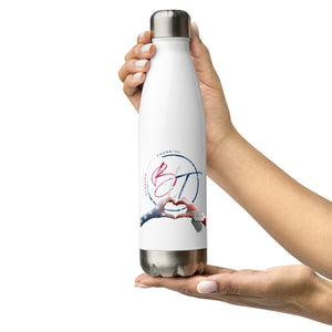 Honor Veterans Heart Stainless Steel Water Bottle