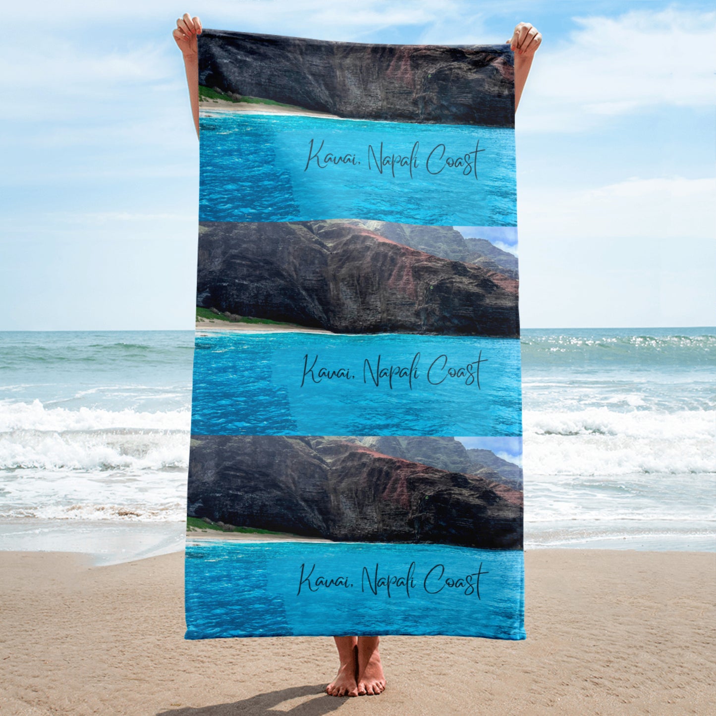 Kauai Napali Coast Beach Towel