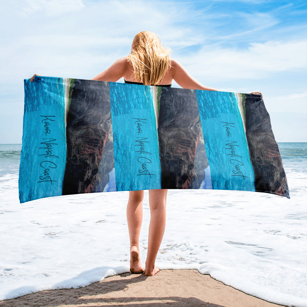 Kauai Napali Coast Beach Towel