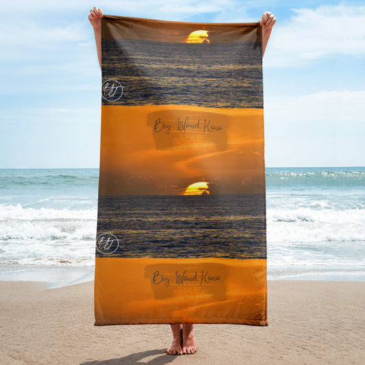 Big Island, Kona Beach towel