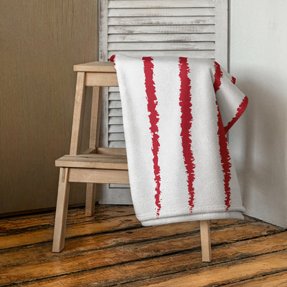 Red, White & Beach Towel