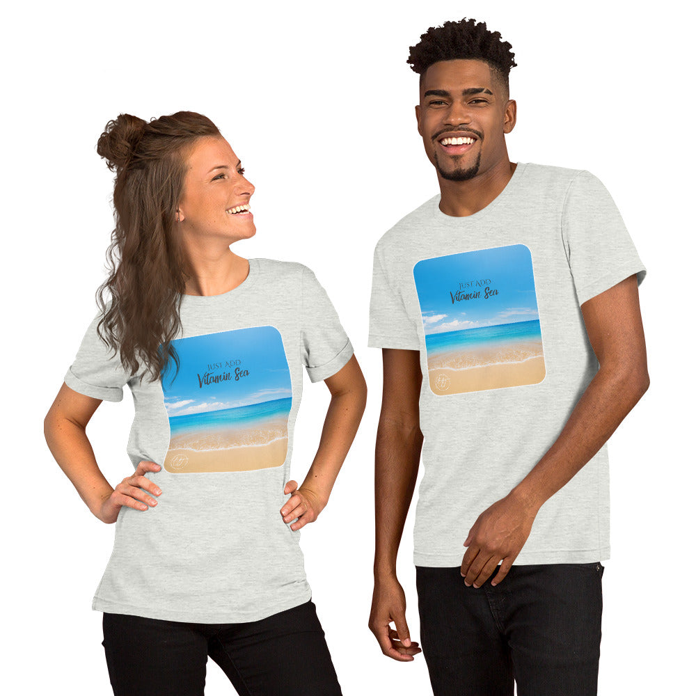 Just Add Vitamin Sea Unisex t-shirt