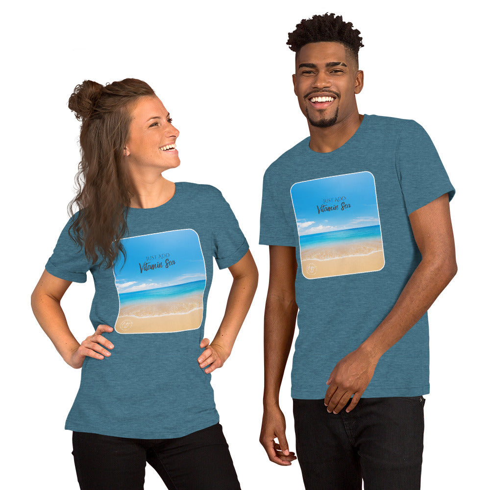 Just Add Vitamin Sea Unisex t-shirt