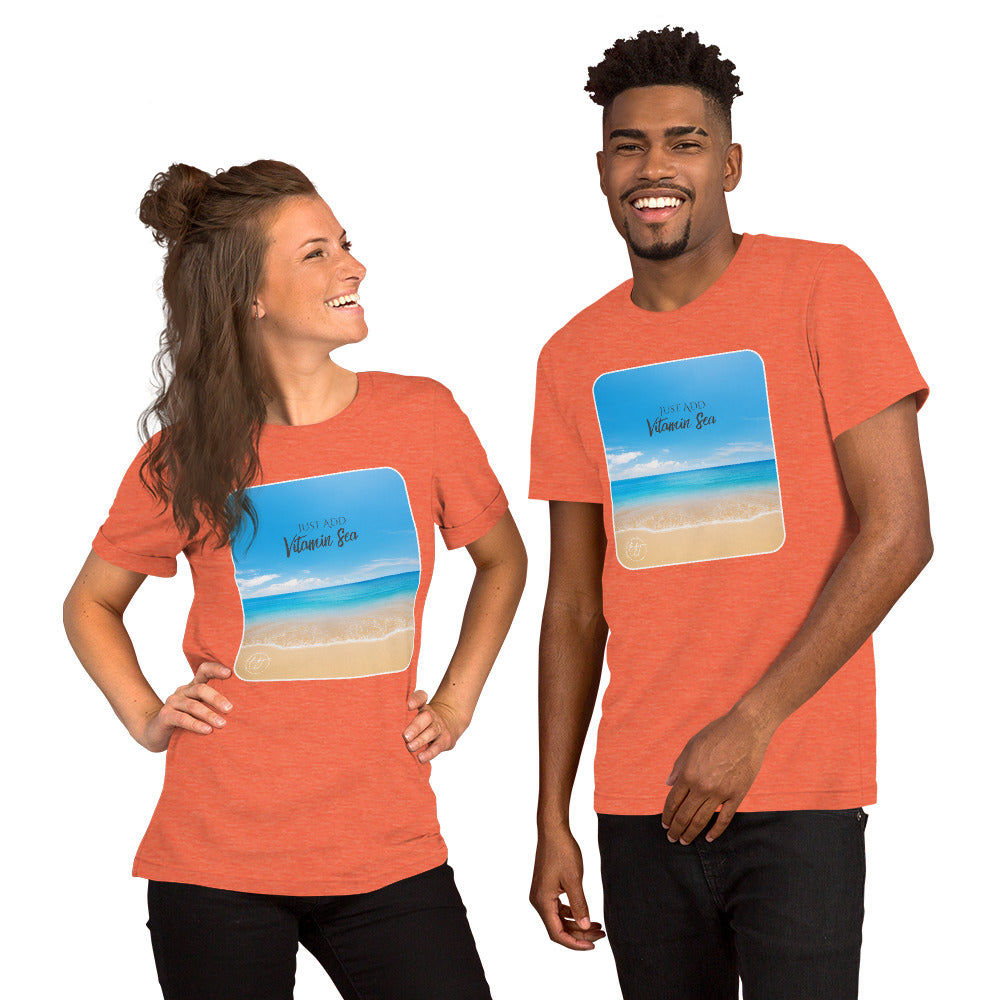 Just Add Vitamin Sea Unisex t-shirt