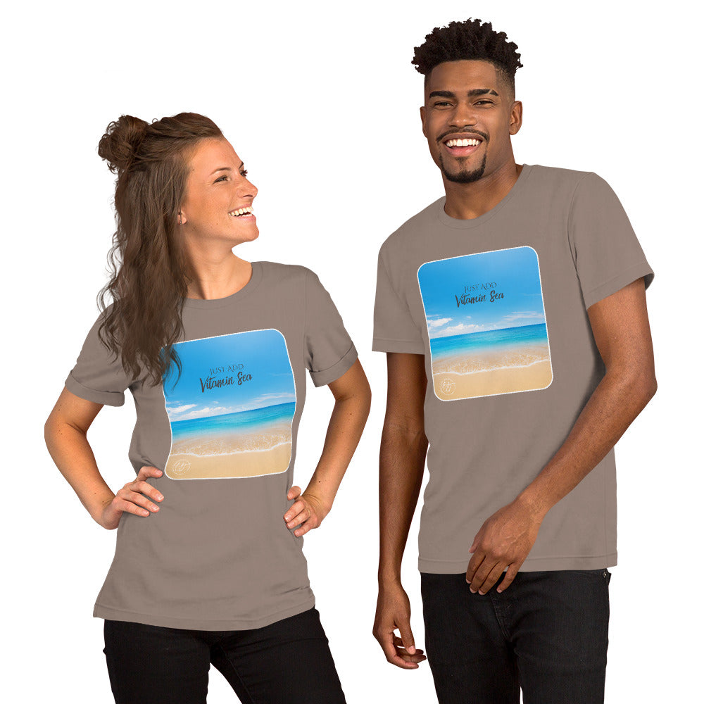 Just Add Vitamin Sea Unisex t-shirt