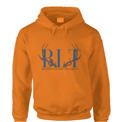 Safety Orange Dry Blend Hoody *Heavy Weight