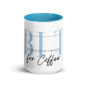 "BLT for Coffee" Colored Mug (11 or 15 oz with Classic Logo)