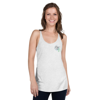 Racerback Tank -  Pomaikai Laki Hoopomaikai  (to give Blessings, Lucky and Thankfulness)