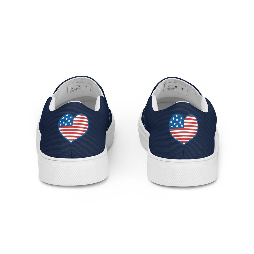 Love & Celebrate Slip-on canvas shoes